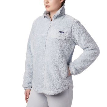 Columbia Jas Dames, Harborside II Heavy Weight Fleece Full Zip Grijs, 12MKPUTSN